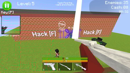 Block - Vape on the Web: 2 Players - Screenshot 2