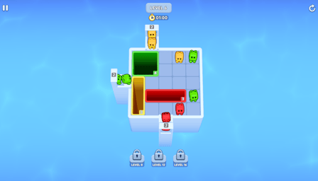 Cube Drop Puzzle: Match Color - Screenshot 3