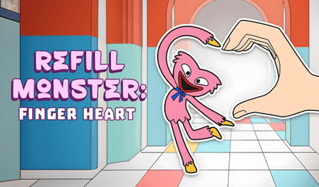 Refill Monster: Finger Heart