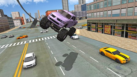 Monster Truck Stunts Driving Simulator