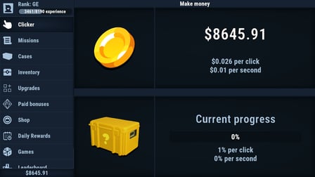 Case Clicker - CS GO сase opening simulator - Screenshot 4