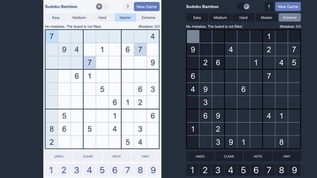 Sudoku Bamboo - Screenshot 2
