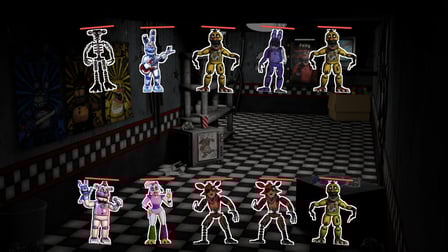 Merge FNAF: Animatronic Battle - Screenshot 1