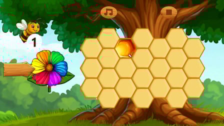 Colored Honeycombs - Screenshot 2