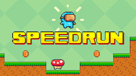 Speedrun platformer