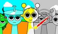 Sprunki: Paint by Numbers