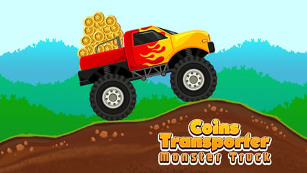 Coins Transporter Monster Truck