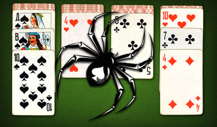 Spider: solitaire online