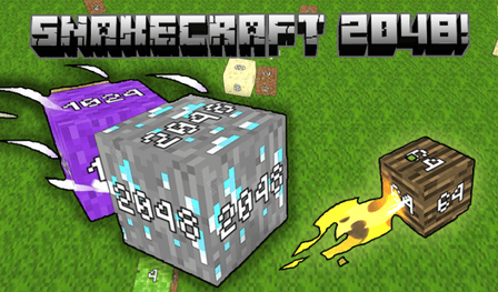 SnakeCraft 2048!