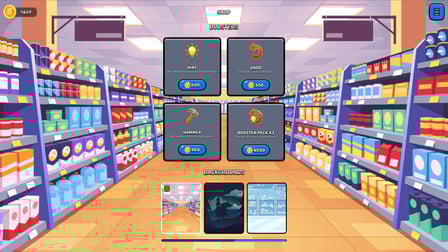 Veggies by Shelves: Match3 - Screenshot 4