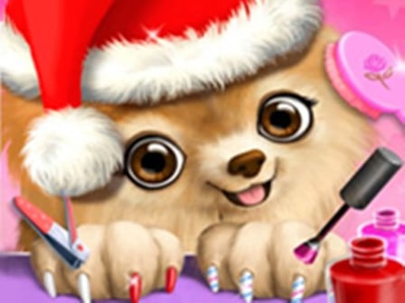 Christmas Salon - Santa Claus And Pets Makeover