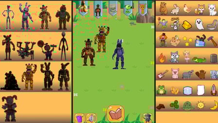 Collect Sprunkies, Brainrots, Fnaf, PvZ, Monsters - Screenshot 2