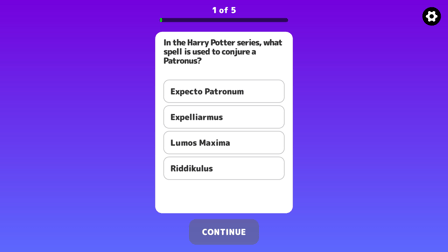 Patronus Quiz - Screenshot 2