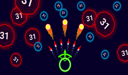 Neon Bogenschütze