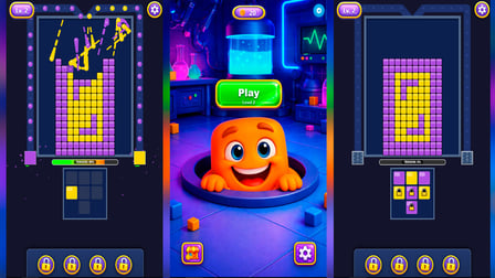 Bounce Blast is a Puzzle Balls and Blocks - Screenshot 2