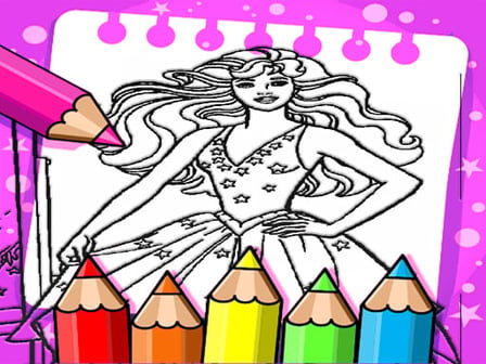 Barbie Coloring Book