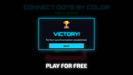 Connect the dots by color - Screenshot 1