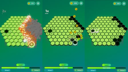 Hexagonal Minesweeper - Logic Puzzle - Screenshot 1