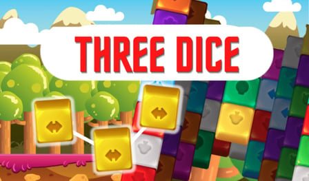 Three dice - Mahjong