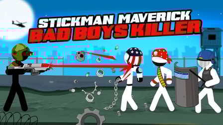 Stickman maverick : bad boys killer