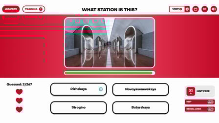 Moscow Metro Quiz: Guess All the Stations! - Screenshot 2