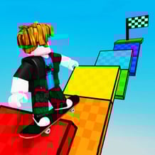 Obby: Skateboard Race