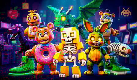 Merge: Brainrots - Mine and FNAF