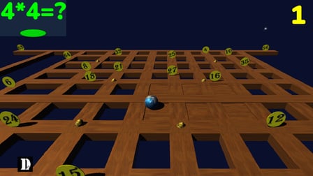 Repeating multiplication tables - Screenshot 1