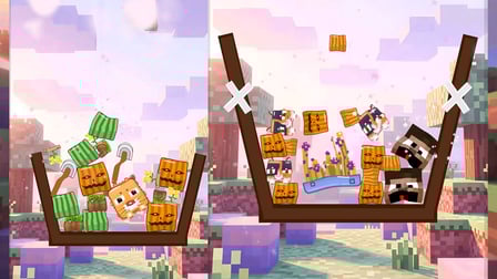 Merge 2048! Noobik: Soft Block Drop - Screenshot 2