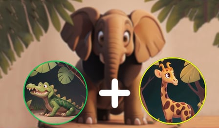 Connect Animals: Jungle