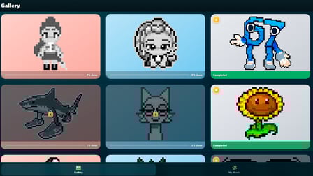 Color by Numbers: Brainrot, Fnaf, Sprunki, PvZ - Screenshot 1