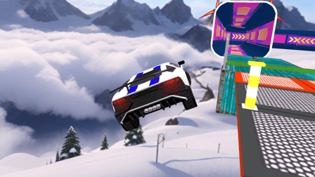 Santa Stunt Racer Christmas Delivery - Screenshot 4