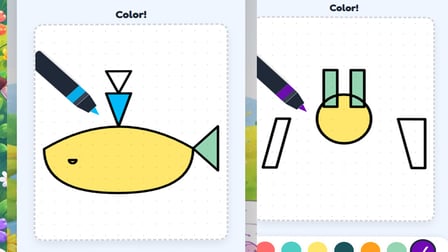 Magic Coloring Book for Little Artists - Screenshot 2