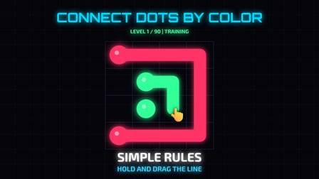 Connect the dots by color - Screenshot 6