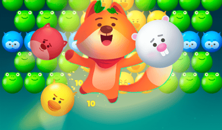 Bubble Fox: Pop and Save