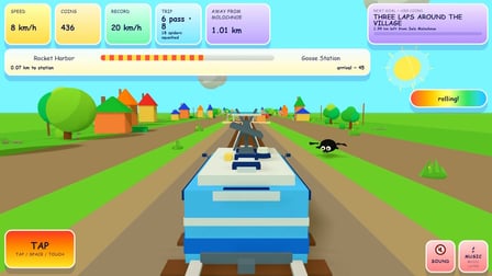 Selo Molochnoe: Tram Escape - Screenshot 2