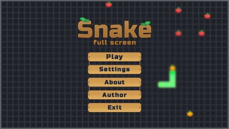 Snake full screen - Screenshot 1