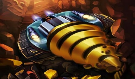 Digger. The bowels of the earth