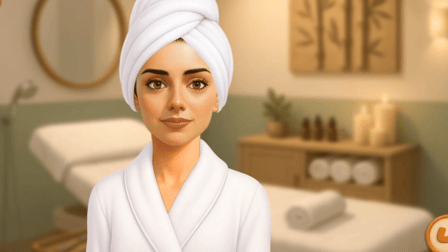 Asmr Facial Treatment - Screenshot 2