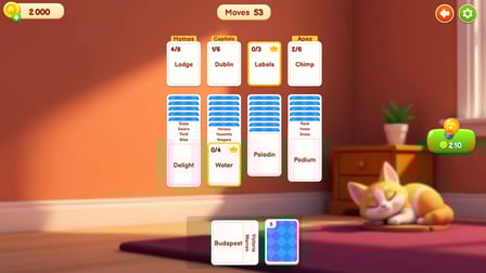 Solitaire Word Chains - Screenshot 2