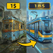 Molochnoye Village. Level UP the tram!