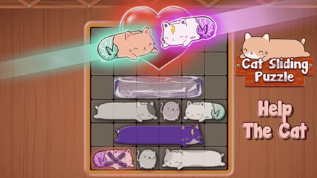 Cat Sliding Puzzle - Screenshot 1