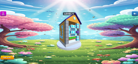 House Build 3D Puzzle Game - Screenshot 1