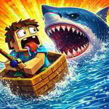 Noob Fisherman: Escape the Megalodon!