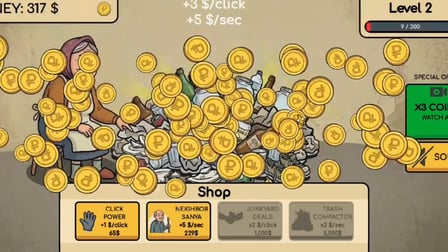 Grandma's Clicker: Dump - Screenshot 4
