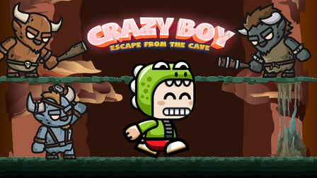 Crazy Boy Escape From The Cave