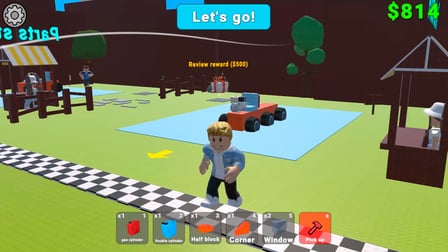 Build your car - Screenshot 1