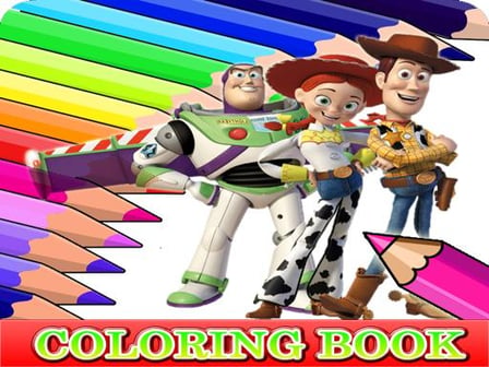 Coloring Book for Toy Story