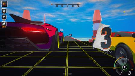 GT Cars Mega Ramps - Screenshot 3