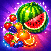 Fruit and Berry Fusion: Find and Eat Watermelon!